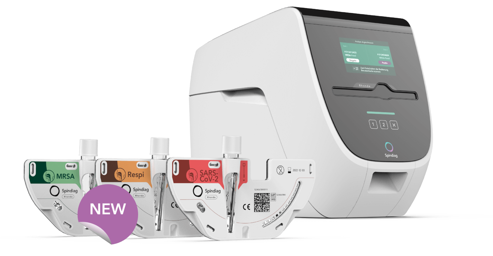 Rhonda player with two new disks: MRSA and Respi